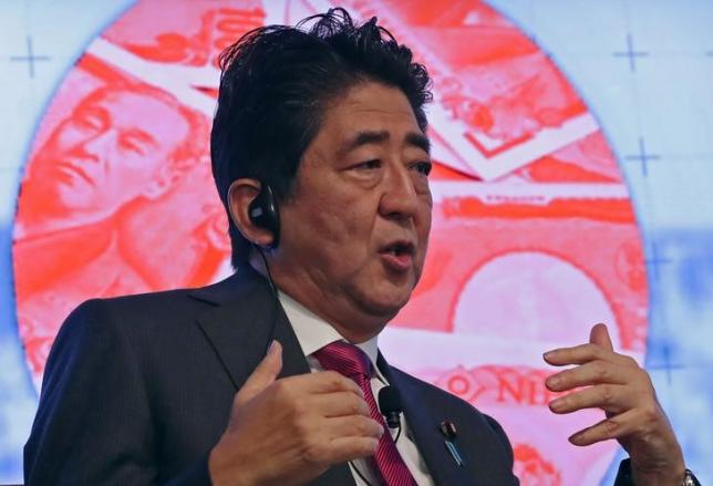 Thủ tướng Nhật Bản Shinzo Abe. Ảnh: REUTERS