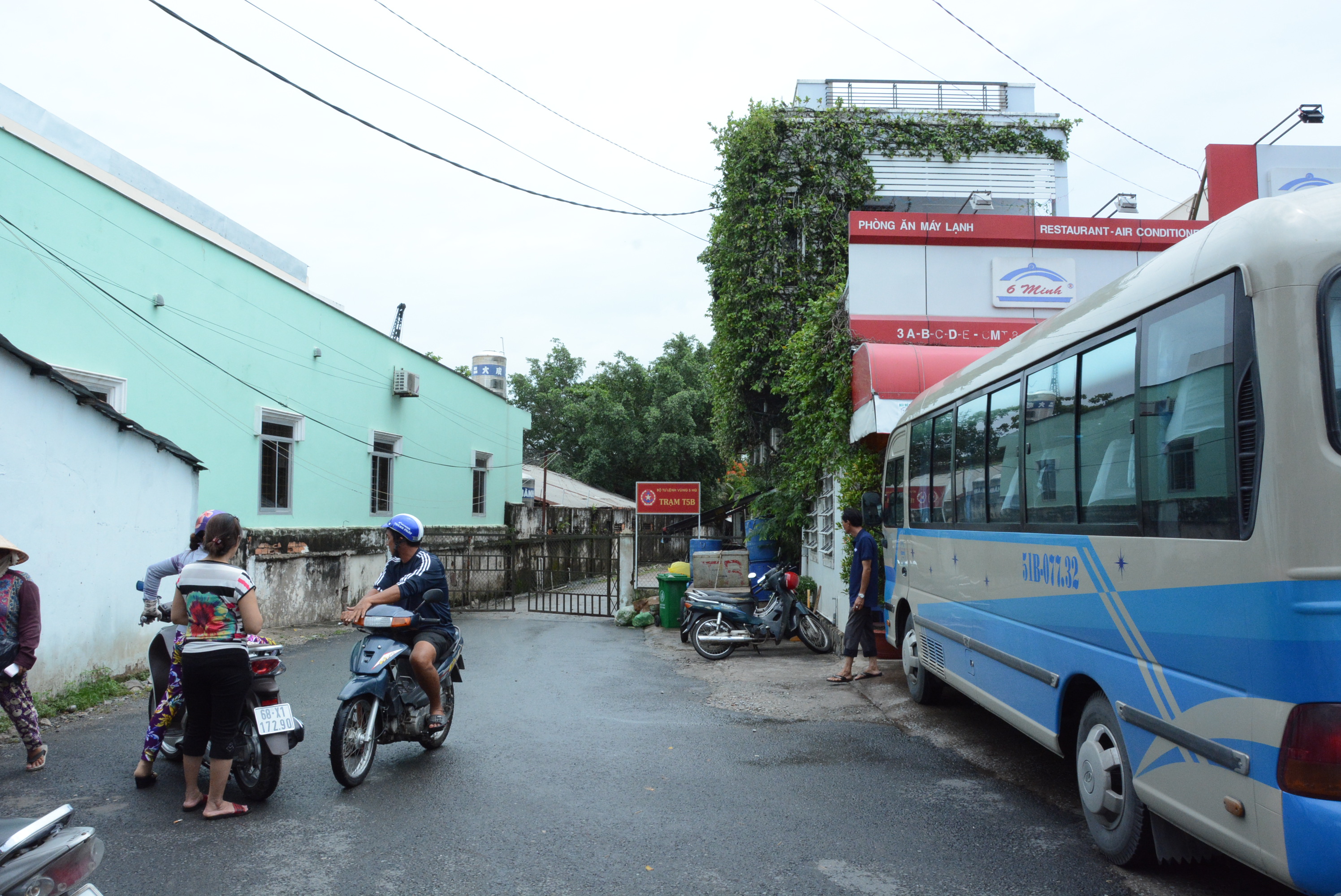 Bé trai khóc ngất bên thi thể anh bị cây đè