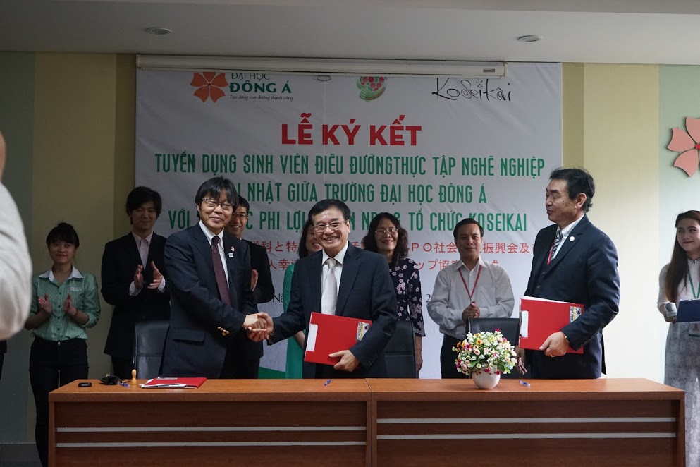 Nhiều tổ chức tuyển dụng sinh viên ĐH Đông Á sang Nhật làm việc