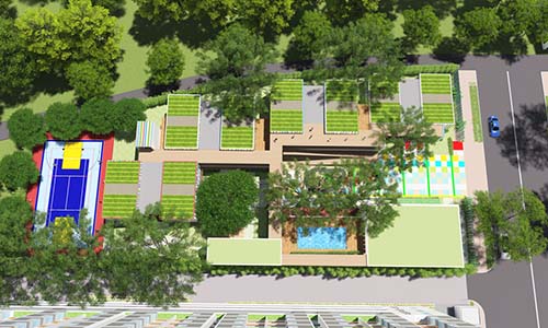 Dự án Him Lam Phú Đông có cả trường mầm non