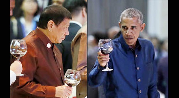 Hai ông Obama - Duterte gặp mặt chớp nhoáng