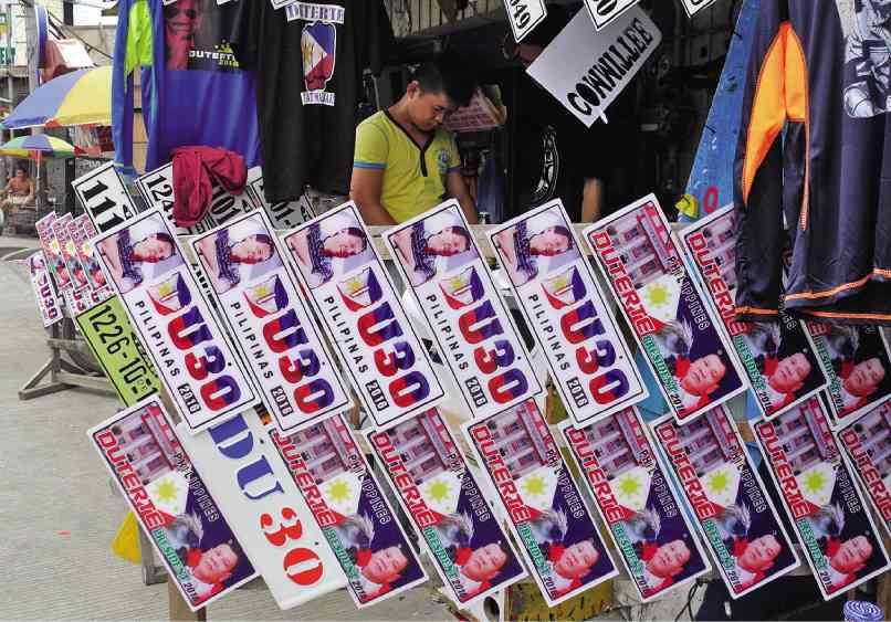 Philippines truy quét người dùng biển số “Tổng thống Duterte"