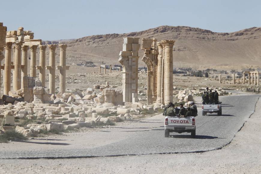 IS tái chiếm TP Palmyra