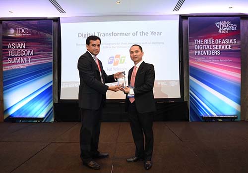 FPT Telecom nhận danh hiệu Digital Transformer of The Year