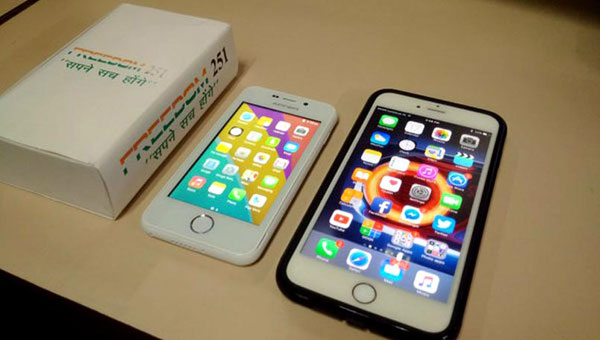 "Chân dung" Freedom 251 giá 4 USD của Ấn Độ