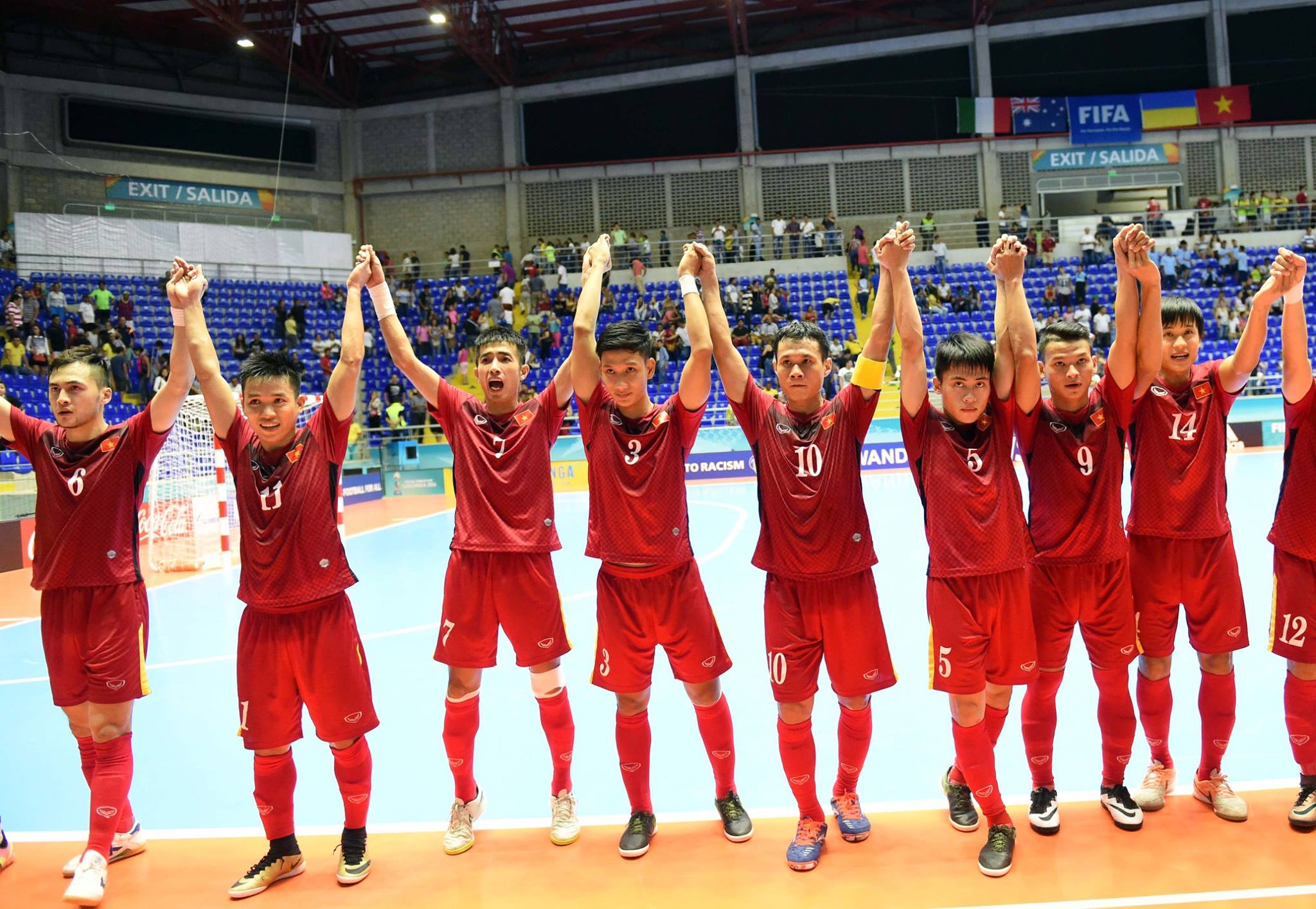 Tuyển futsal Việt Nam tự tin dù gặp Nga