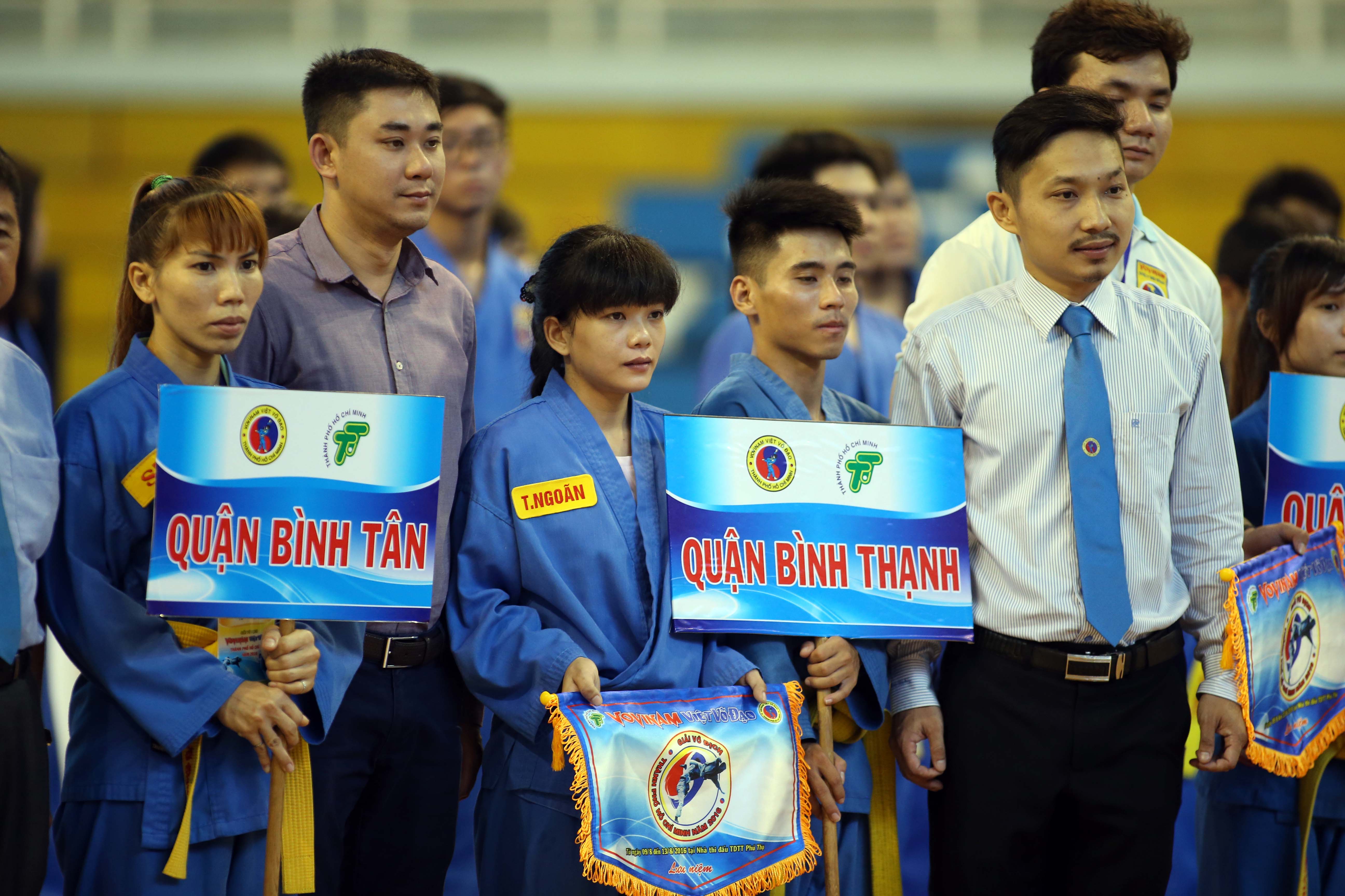 Khai mạc giải vô địch vovinam Việt Võ Đạo TP HCM 2016