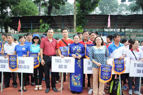 Khai mạc hội thao ngành giáo dục