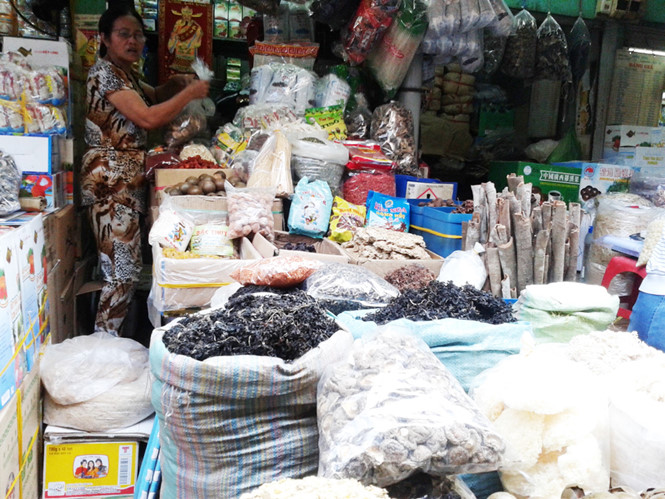 Tràn ngập hàng khô Trung Quốc