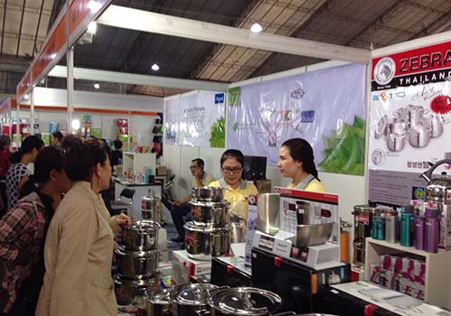 Sản phẩm mới, an toàn tại Hội chợ Hàng Thái Lan