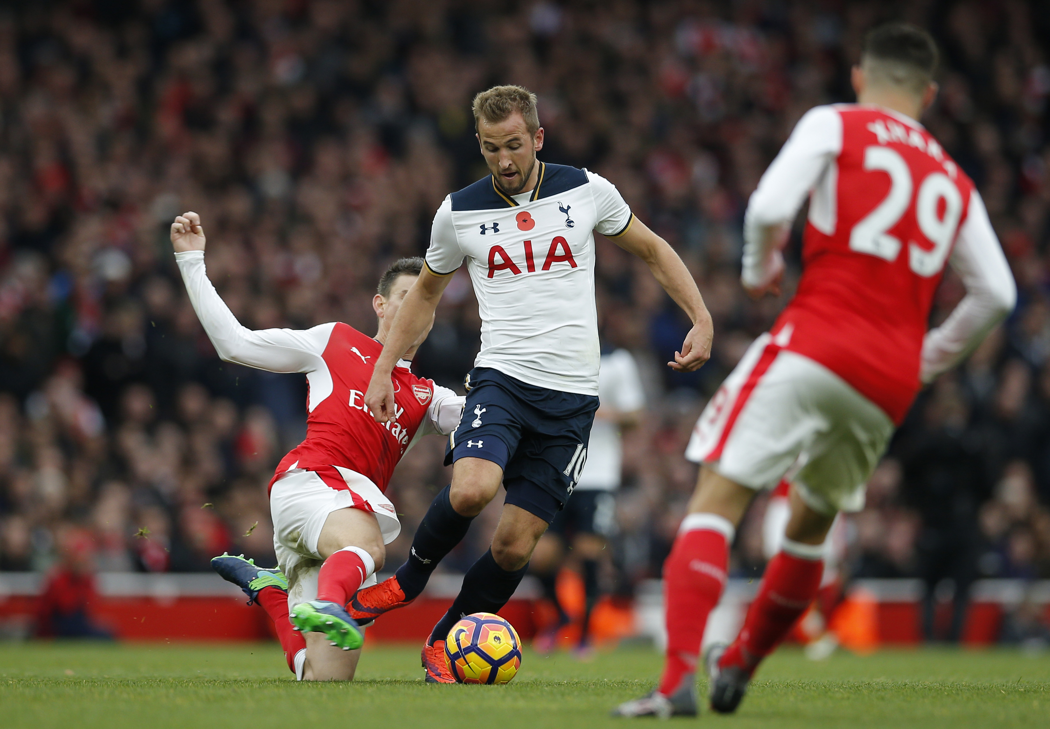 Arsenal kh&ocirc;ng vượt qua được thử th&aacute;ch mang t&ecirc;n TottenhamẢnh: REUTERS