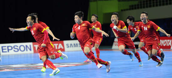 Tuyển futsal Việt Nam gặp Ý, Paraguay ở World Cup