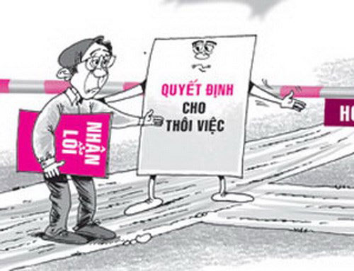 Cho nghỉ việc vì hợp đồng hết hạn