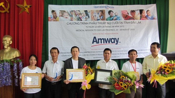 Amway Việt Nam đầu tư hơn 5,6 tỉ đồng vào từ thiện