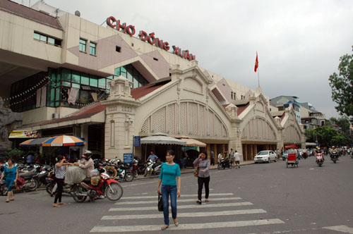 Đề xuất xây lại chợ Đồng Xuân