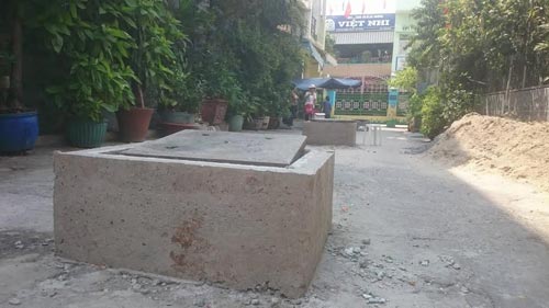 Lo ngập vì nâng hẻm không đồng bộ