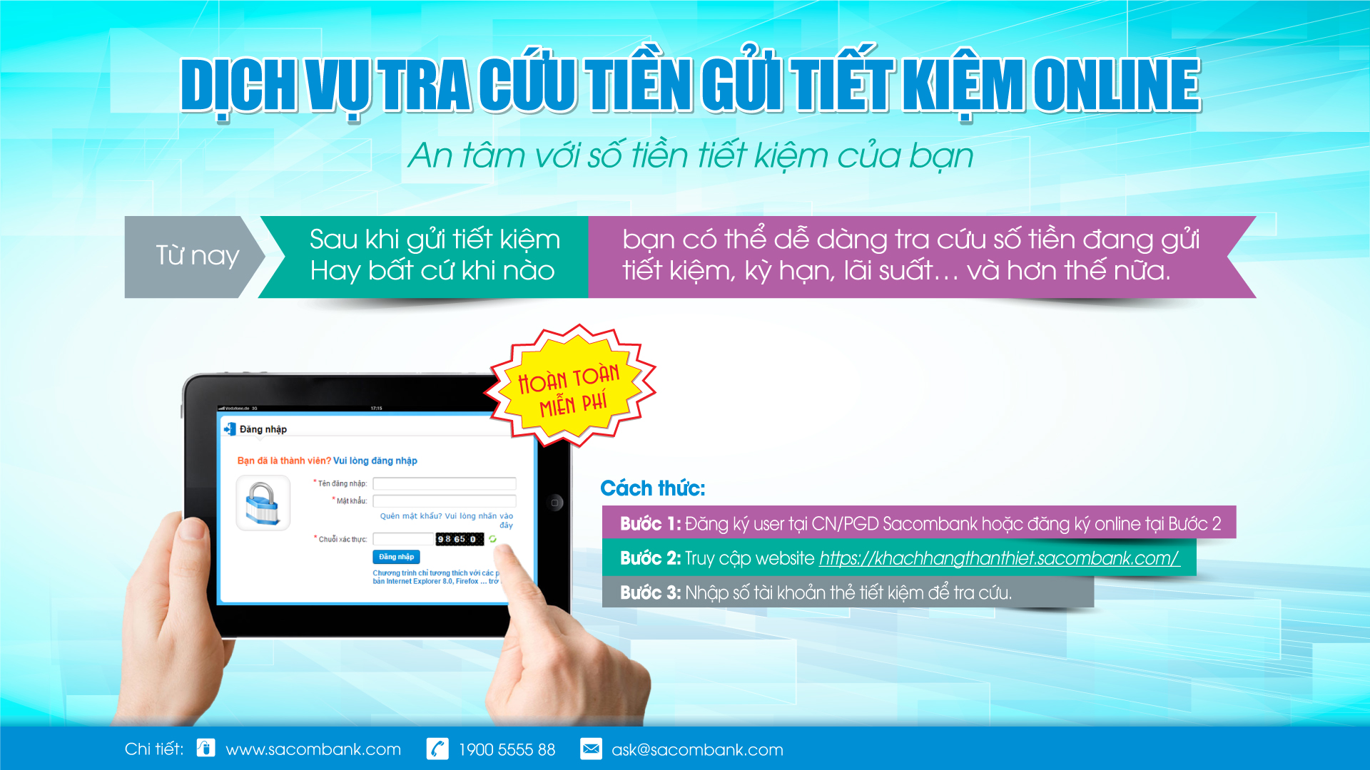Tra cứu tiền tiết kiệm online
