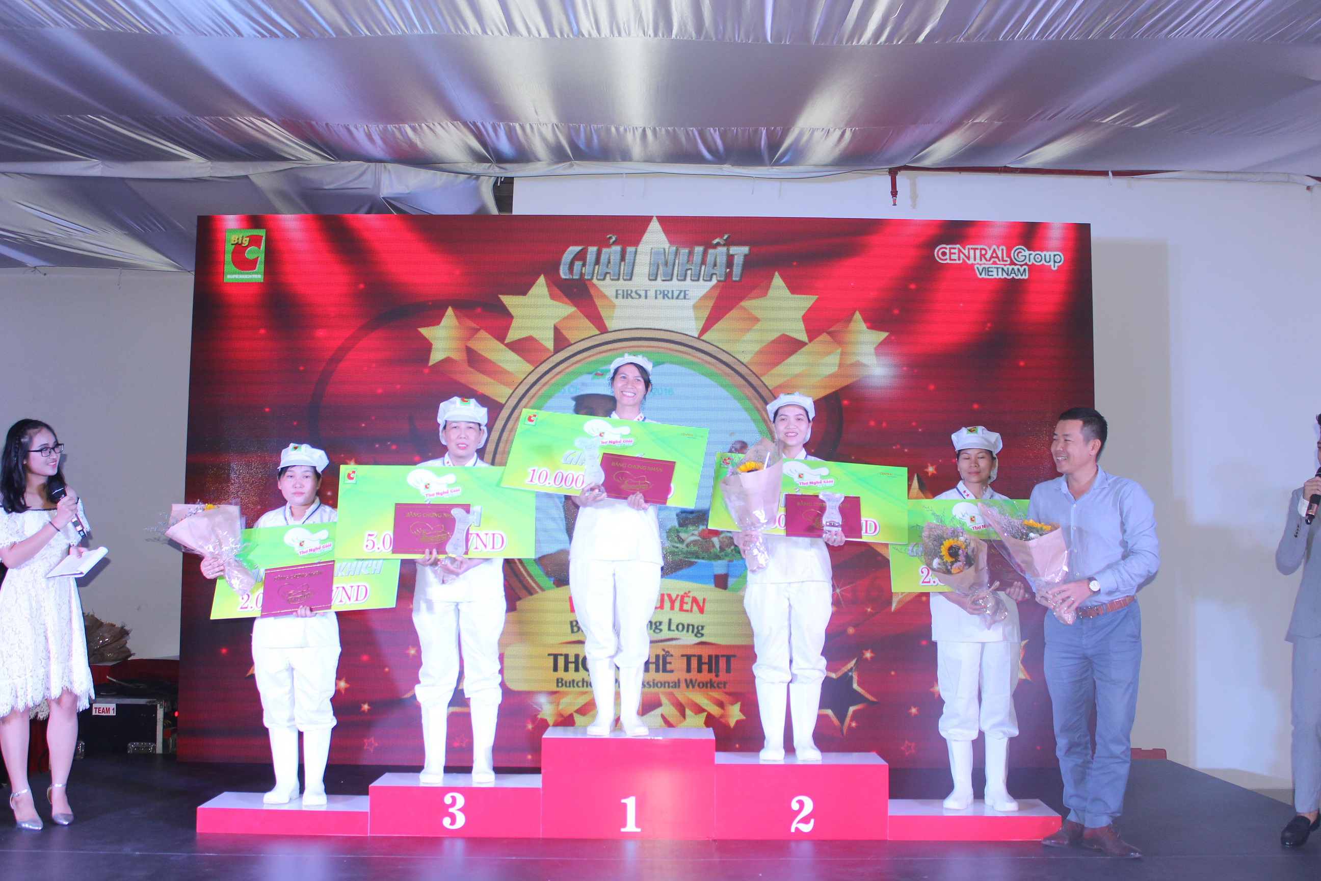 BigC trao giải Hội thi thợ nghề giỏi
