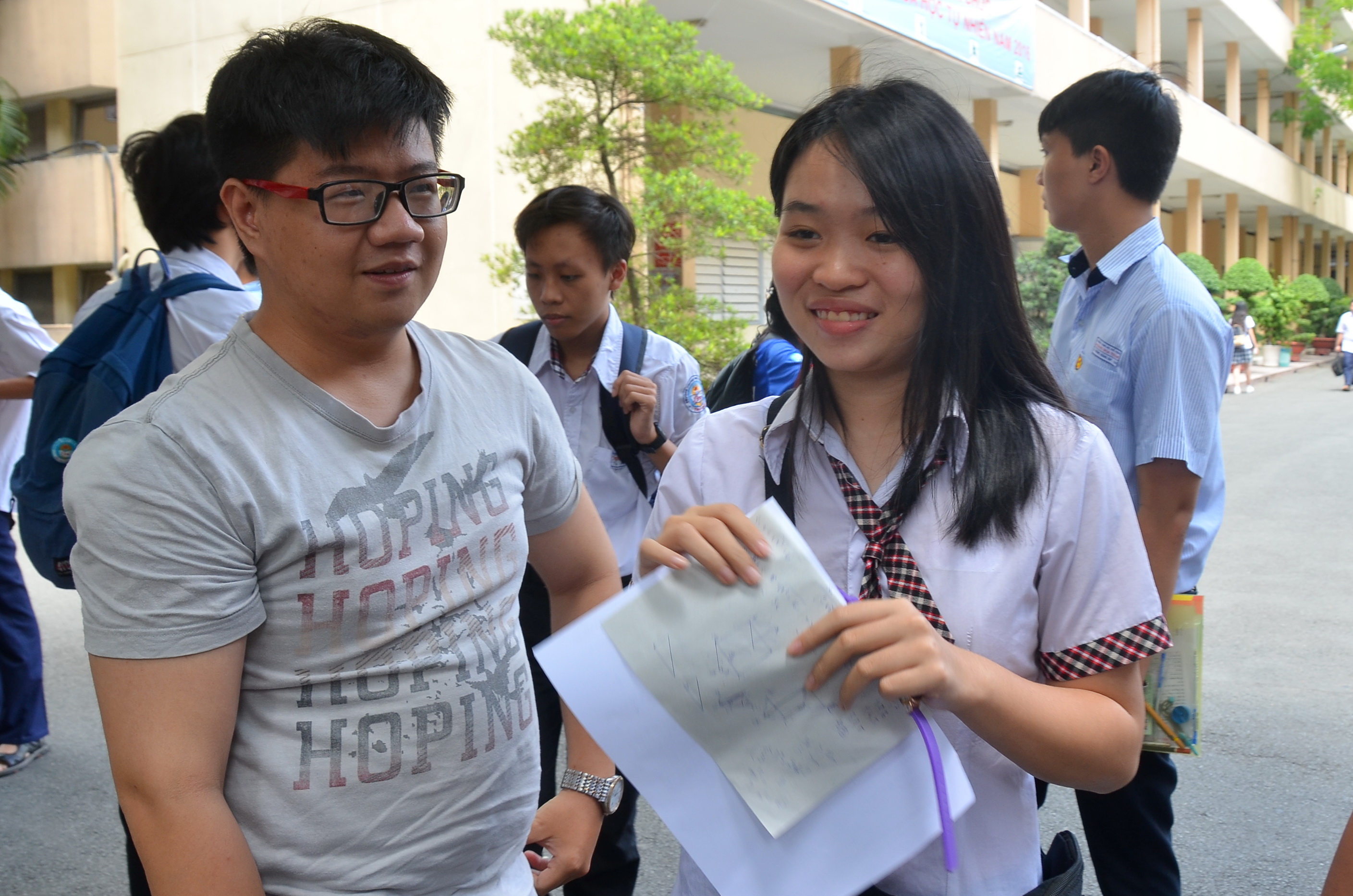 Thi THPT quốc gia: Gợi ý giải đề thi môn toán