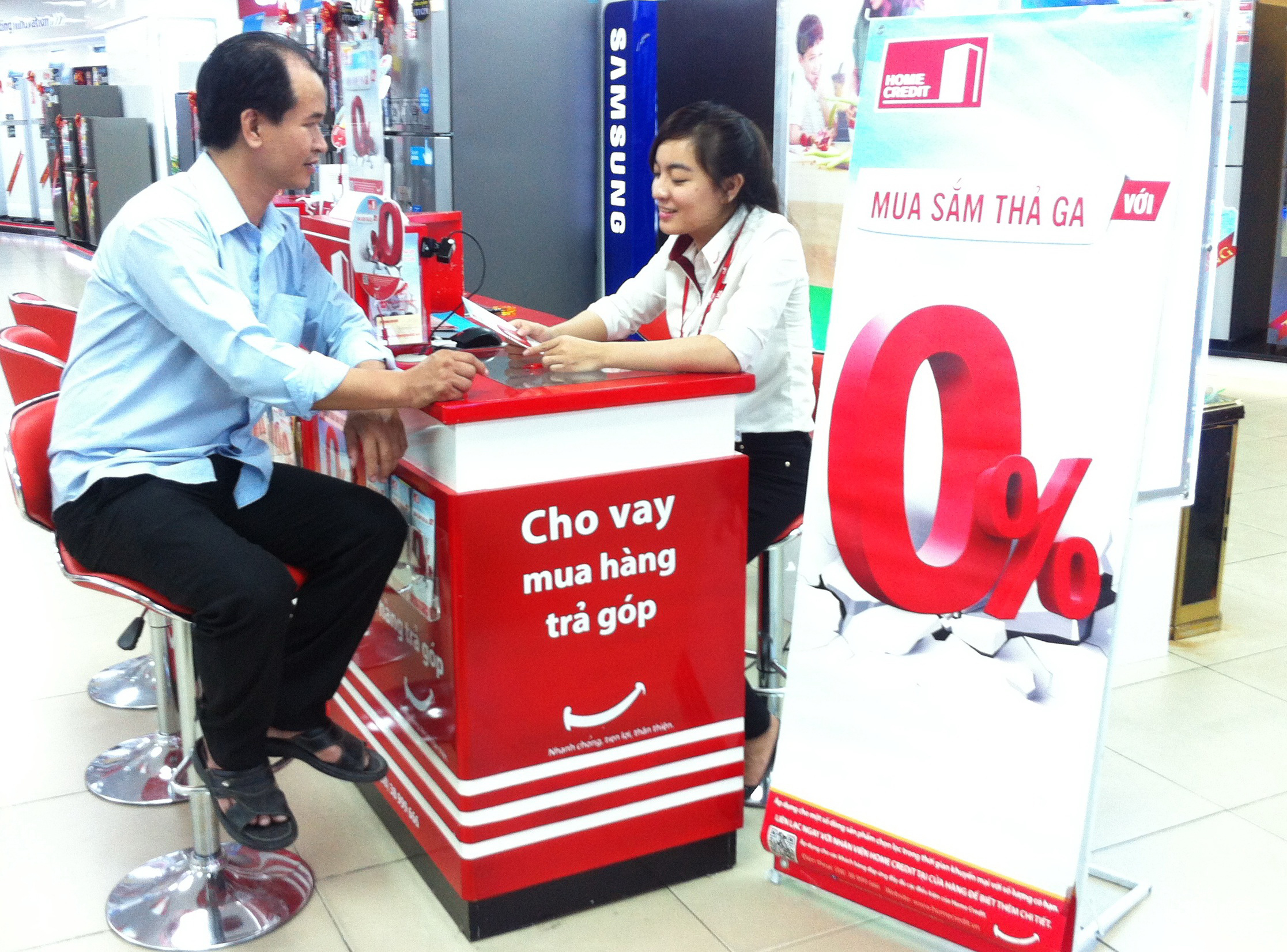 Thủ tục vay mua hàng trả góp hiện khá đơn giản