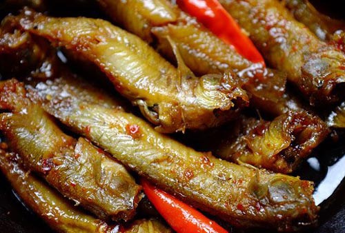 Cá bống xệ kho tiêu