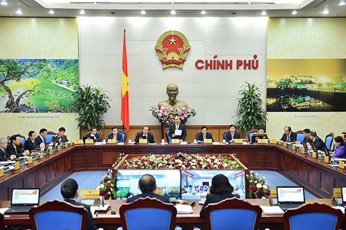 Chính phủ họp trực tuyến với các địa phương