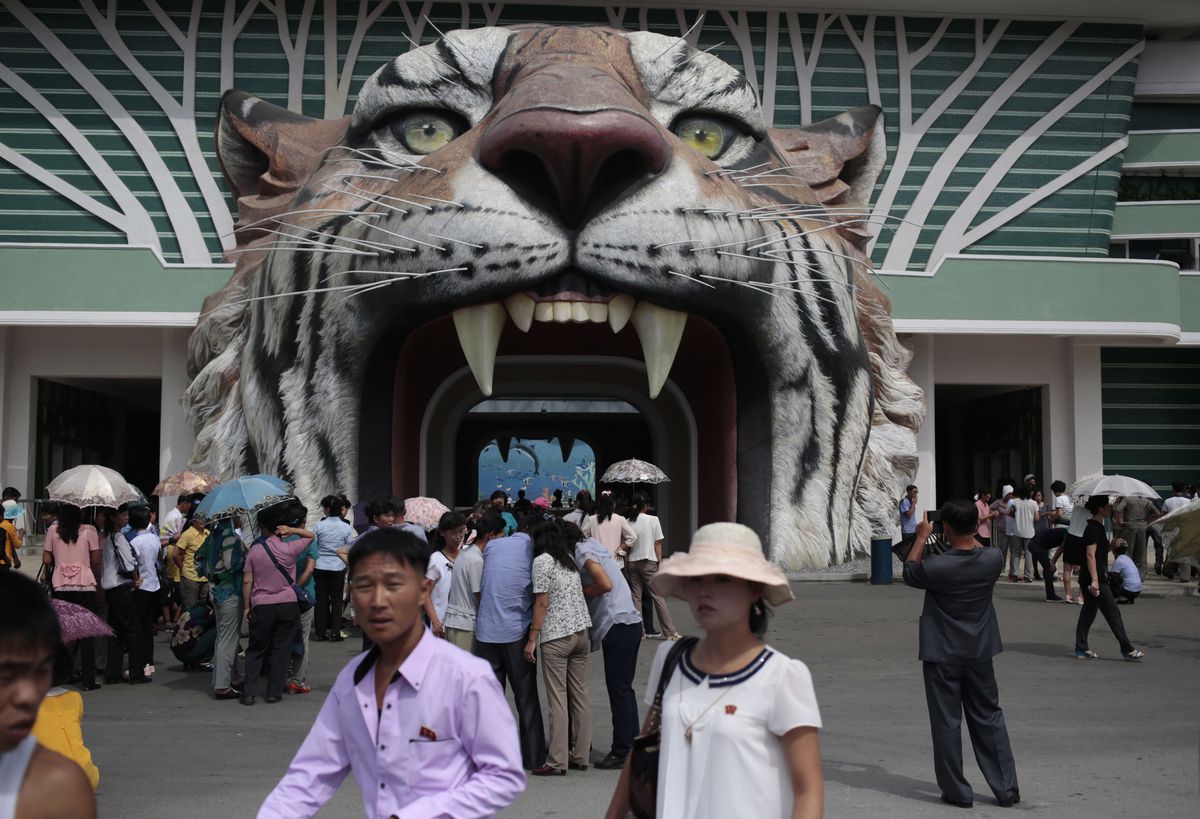 Đi sở thú ở Triều Tiên