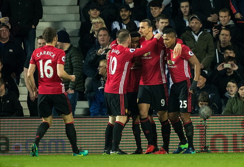 Niềm vui chiến thắng của Man United