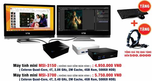 Dòng máy tính siêu nhỏ dành cho gia đình