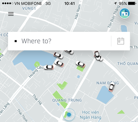 Uber tăng cước bị chê đắt và kém minh bạch