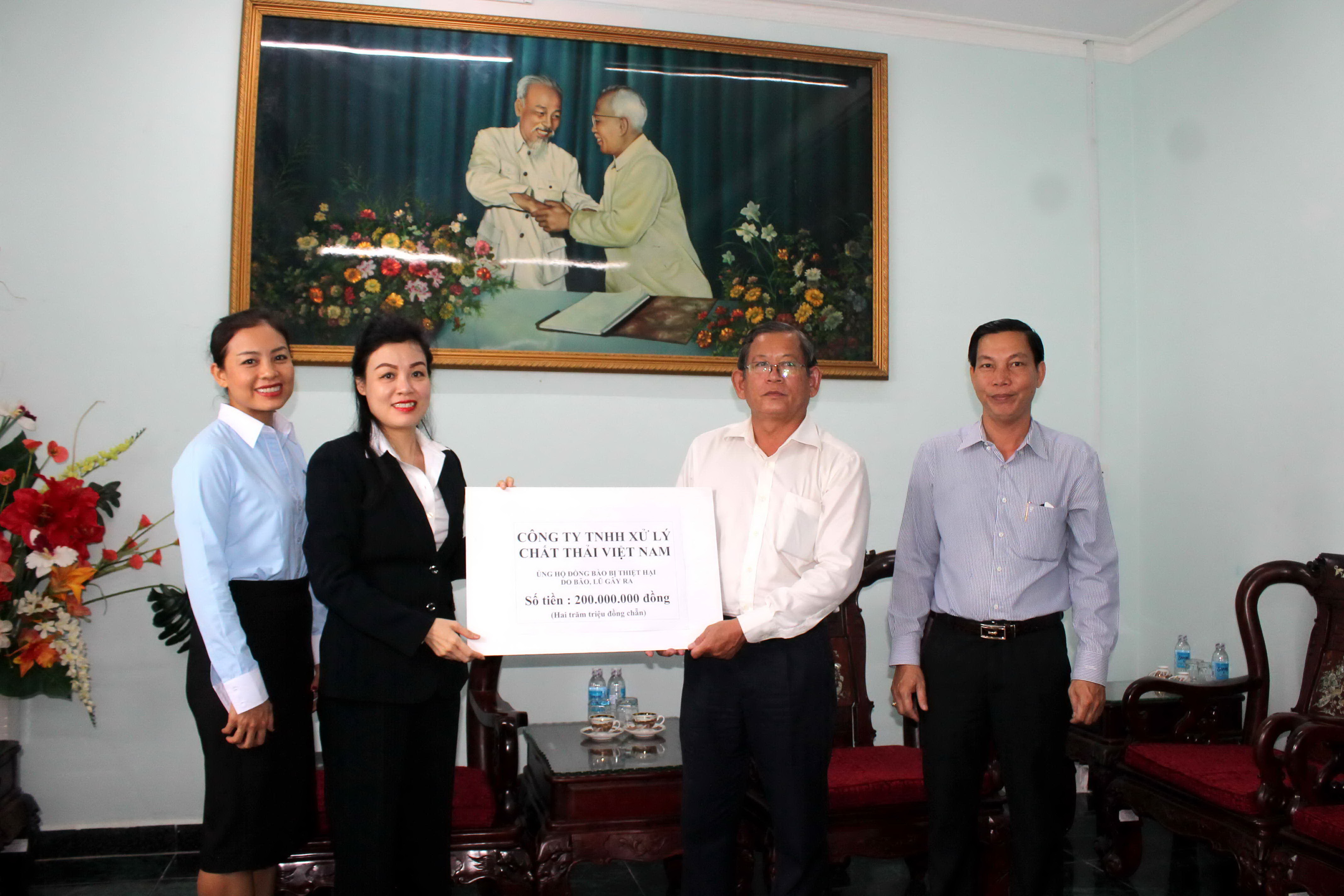 VWS ủng hộ 200 triệu đồng cho đồng bào vùng lũ