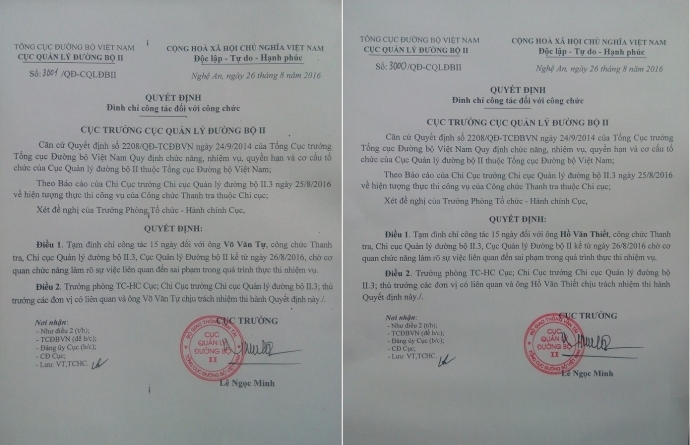 Bắt quả tang 2 thanh tra giao thông "làm luật"