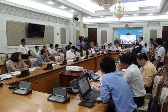 Toàn cảnh buổi họp. Ảnh: Bảo Ngọc