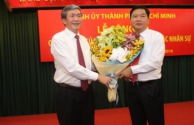 Ông Đinh La Thăng làm Bí thư Thành ủy TP HCM