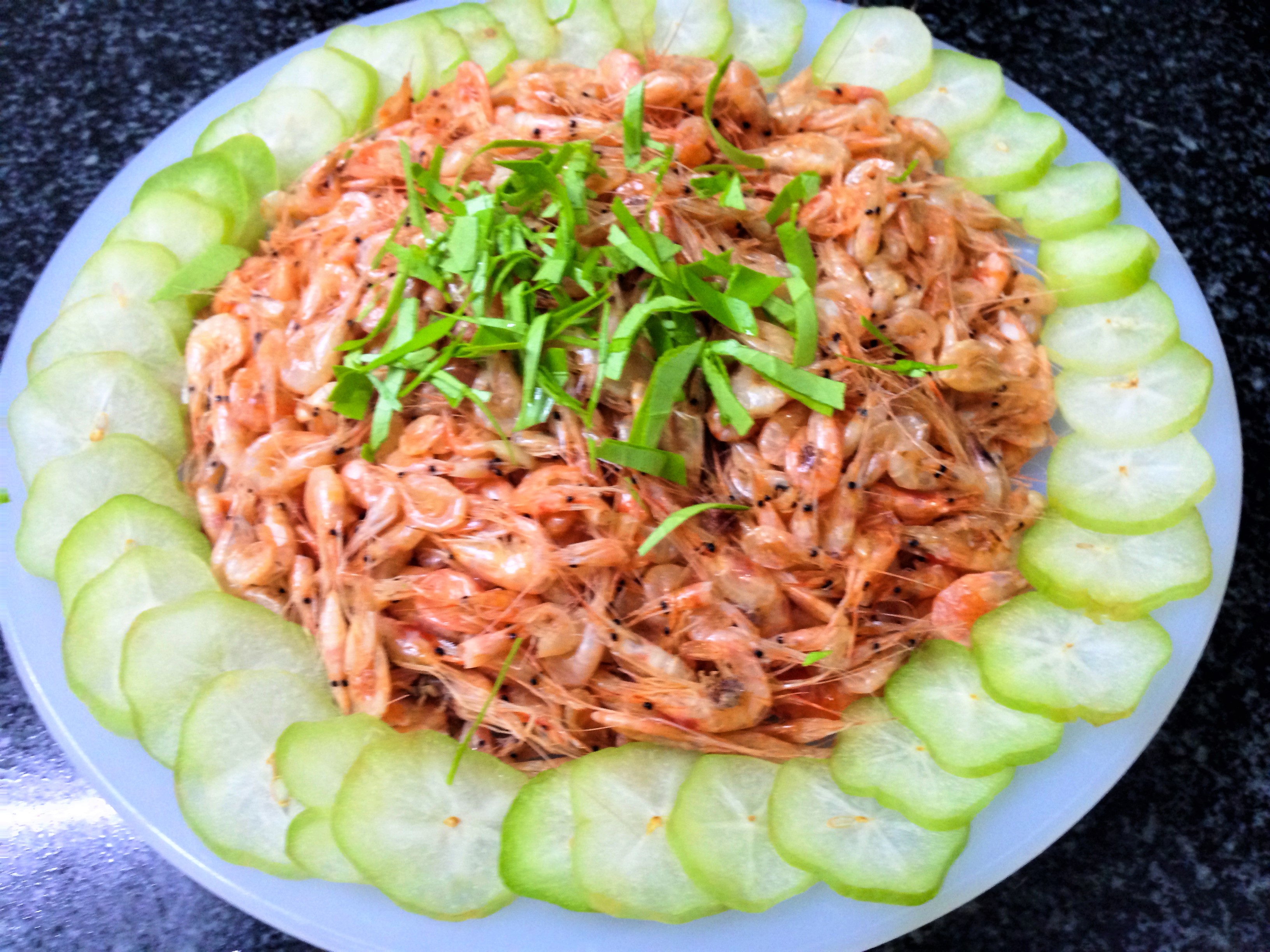 Tép rong rang khế