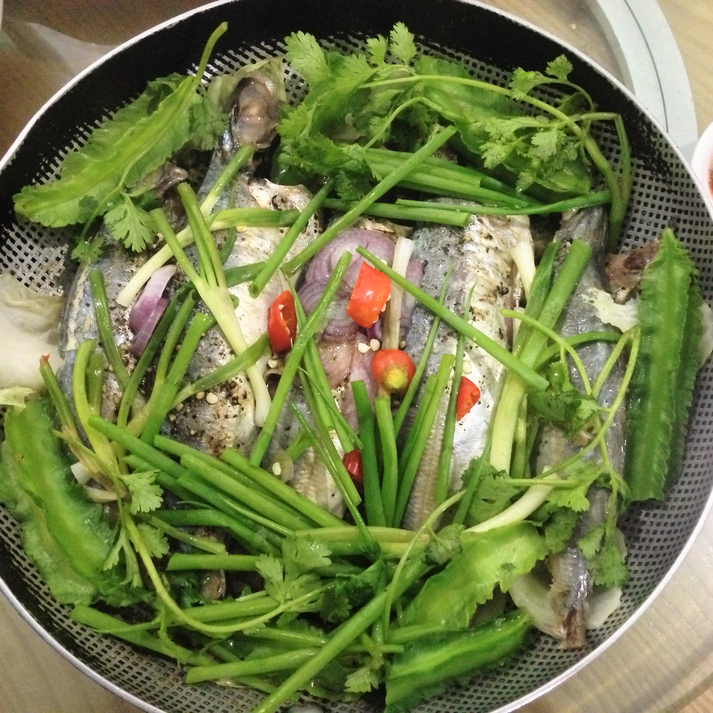 
C&aacute; nục hấp
