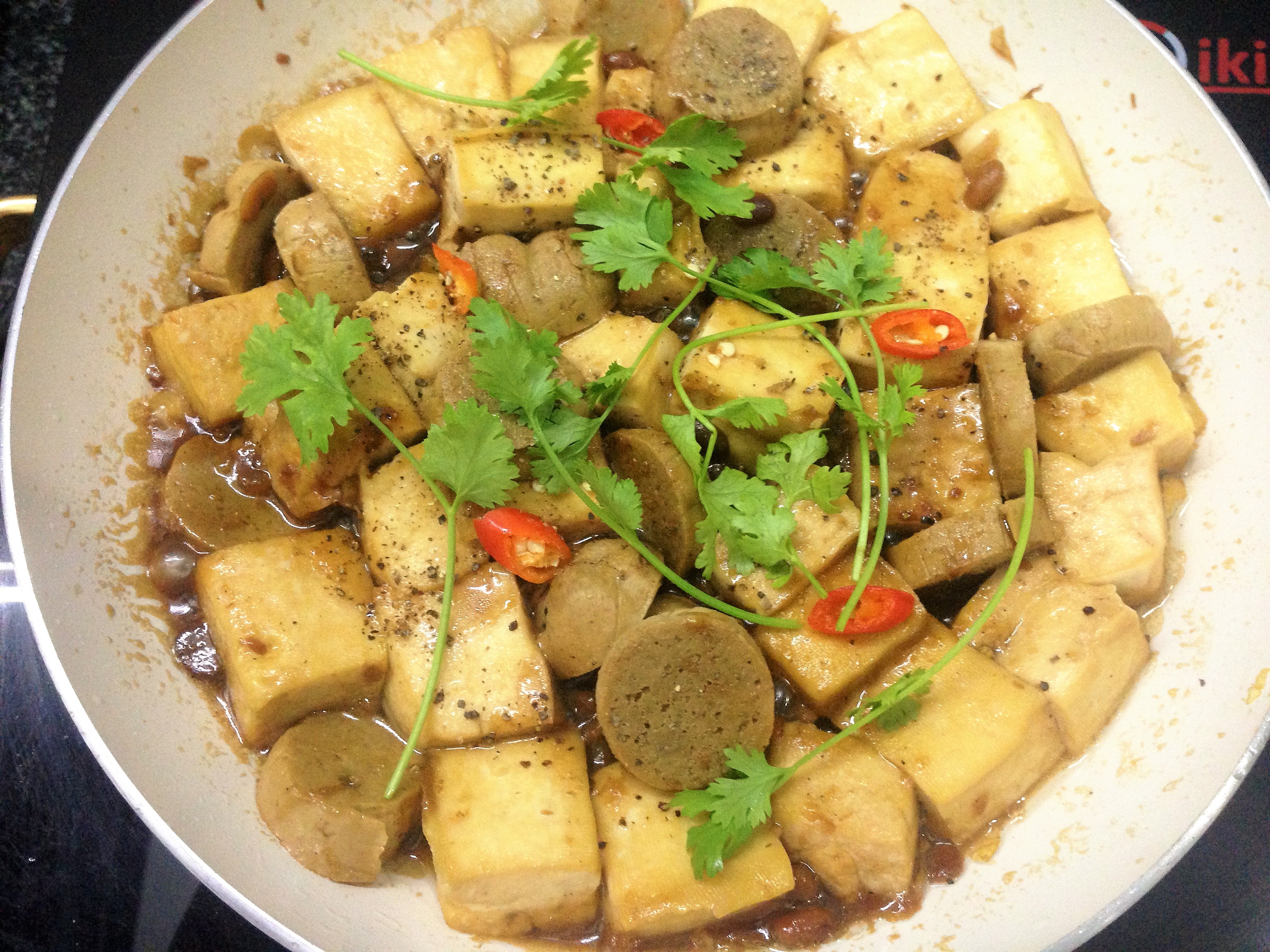 Nhớ hoài đậu hũ kho tương
