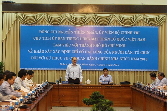 "Biết sự hài lòng của người dân để điều chỉnh"