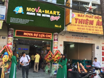 Vữa Mova tấn công thị trường phía Nam