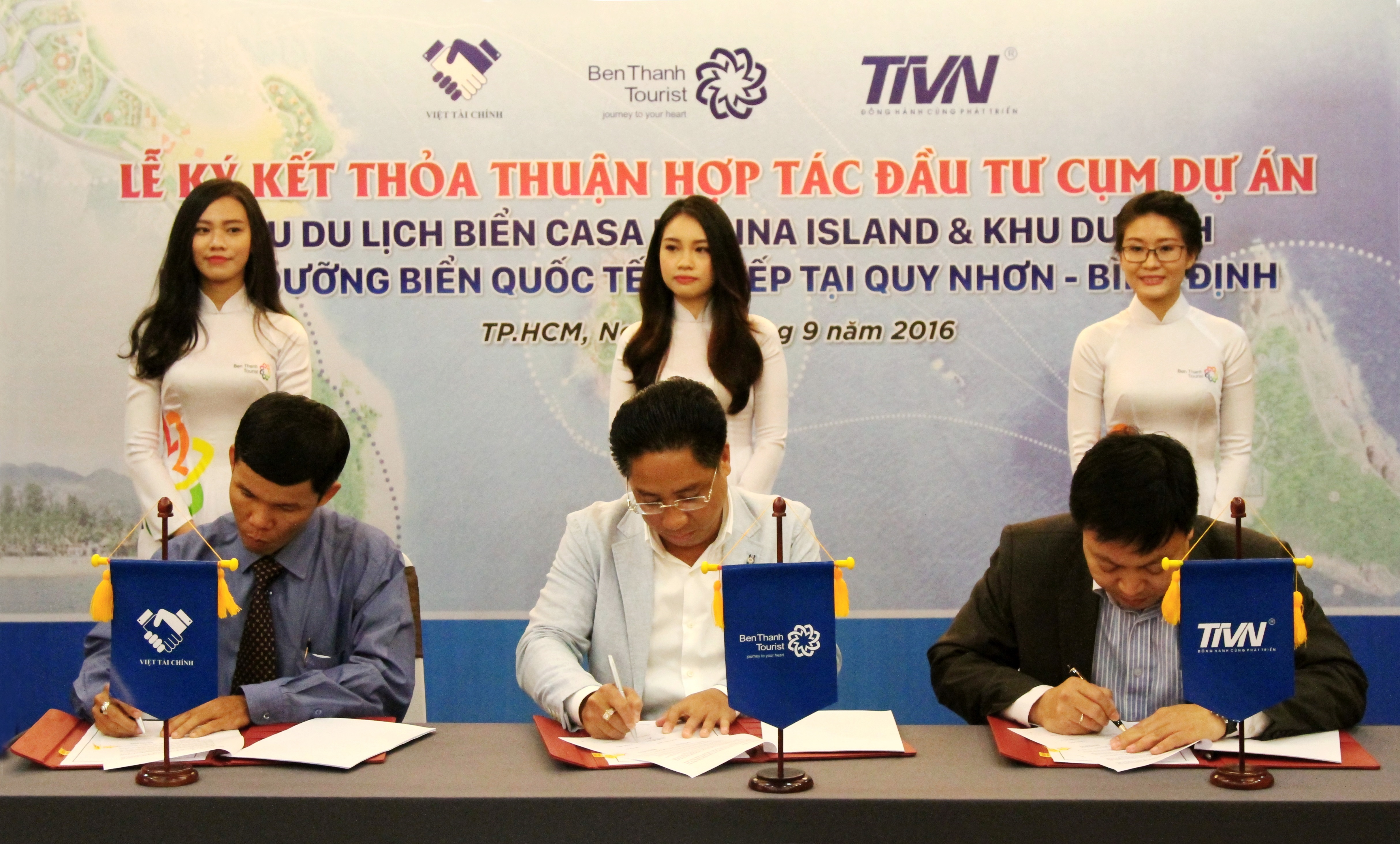 BenThanh Tourist hợp tác đầu tư cụm dự án du lịch nghỉ dưỡng tại Bình Định