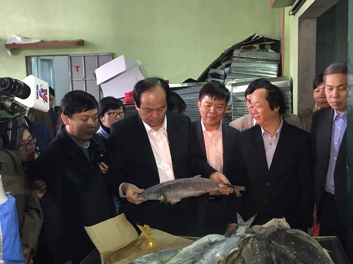 2.600 tấn hải sản đông lạnh "sau Formosa" đã an toàn