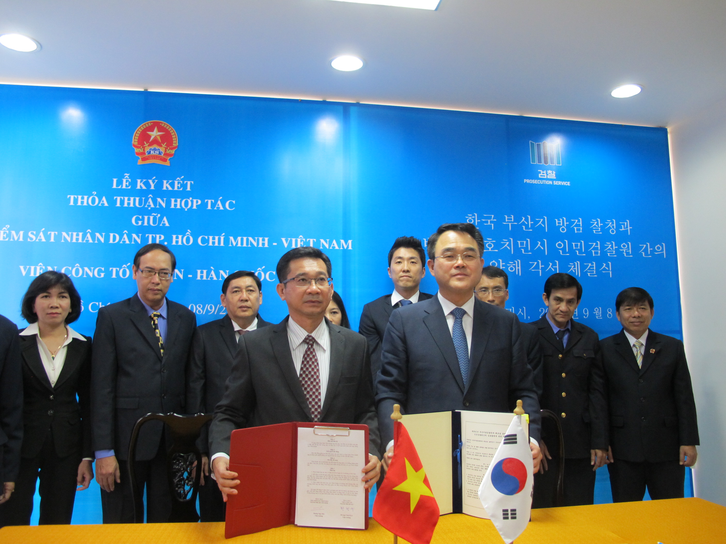 VKSND TP HCM và Viện Công tố Busan-Hàn Quốc ký hợp tác