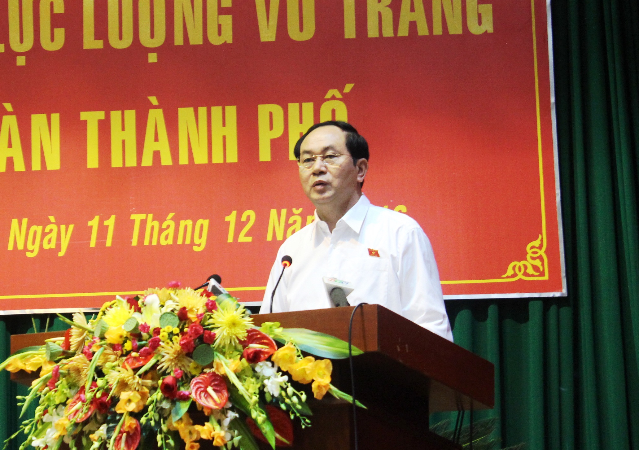 Chủ tịch nước Trần Đại Quang: Giải quyết thỏa đáng kiến nghị của cử tri