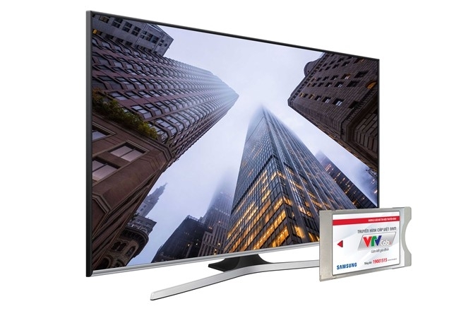 Samsung ra mắt smart TV tích hợp thẻ CAM
