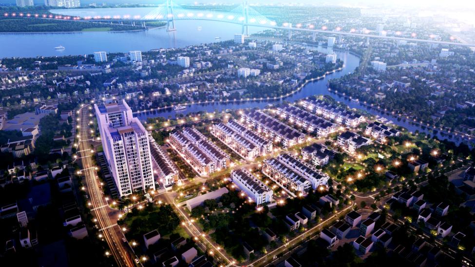 Ra mắt khu biệt thự 2.200 tỉ đồng ven sông