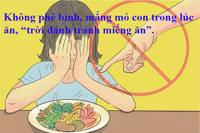 Những sai lầm cần tránh khi phê bình con