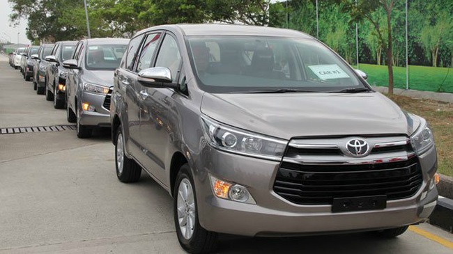 Lộ diện Innova 2016 phiên bản V cao cấp nhất sắp ra mắt tại Việt Nam