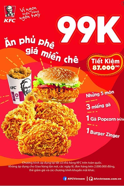 “99 K - Ăn phủ phê, giá miễn chê” đã trở lại