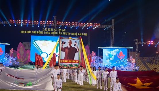 Khai mạc Hội khoẻ Phù Đổng toàn quốc IX-2016