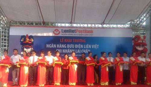 LienVietPostBank khai trương Chi nhánh Lai Châu